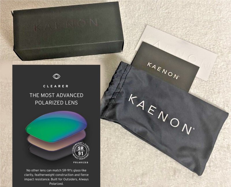 New Kaenon Polarized Sunglasses Ladera Matte Black Camo with  display picture 3